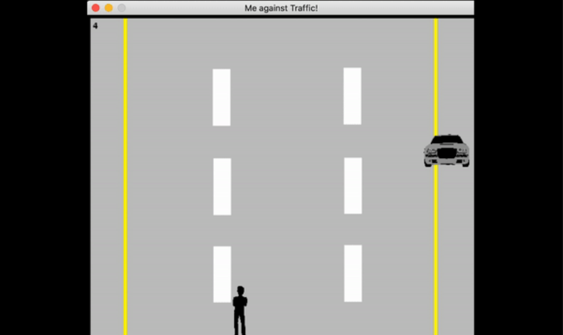 Me Against Traffic gameplay