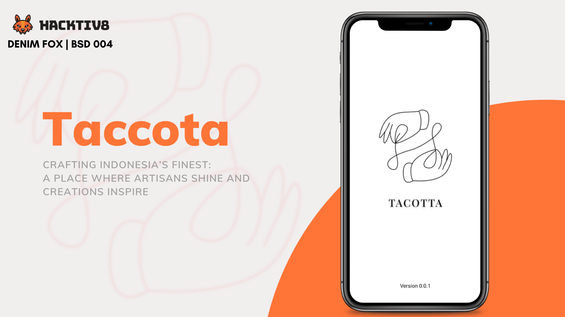 Tacotta mobile application preview 1