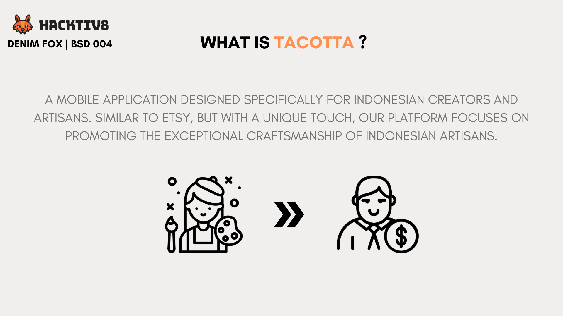 Tacotta mobile application preview 3